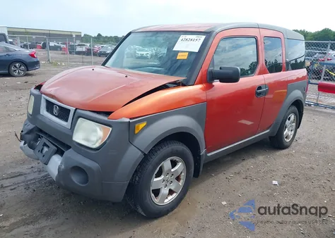 2004 Honda Element Ex from USA, damaged, VIN 5J6YH28574L020770